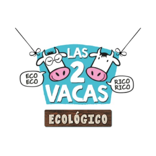 Las 2 vacas Logo